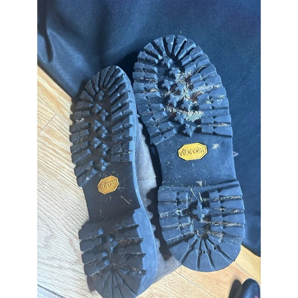 Field And Stream Leather Gore-Tex Boots Size 10.5 Vibram Sole Thinsulate Brown
